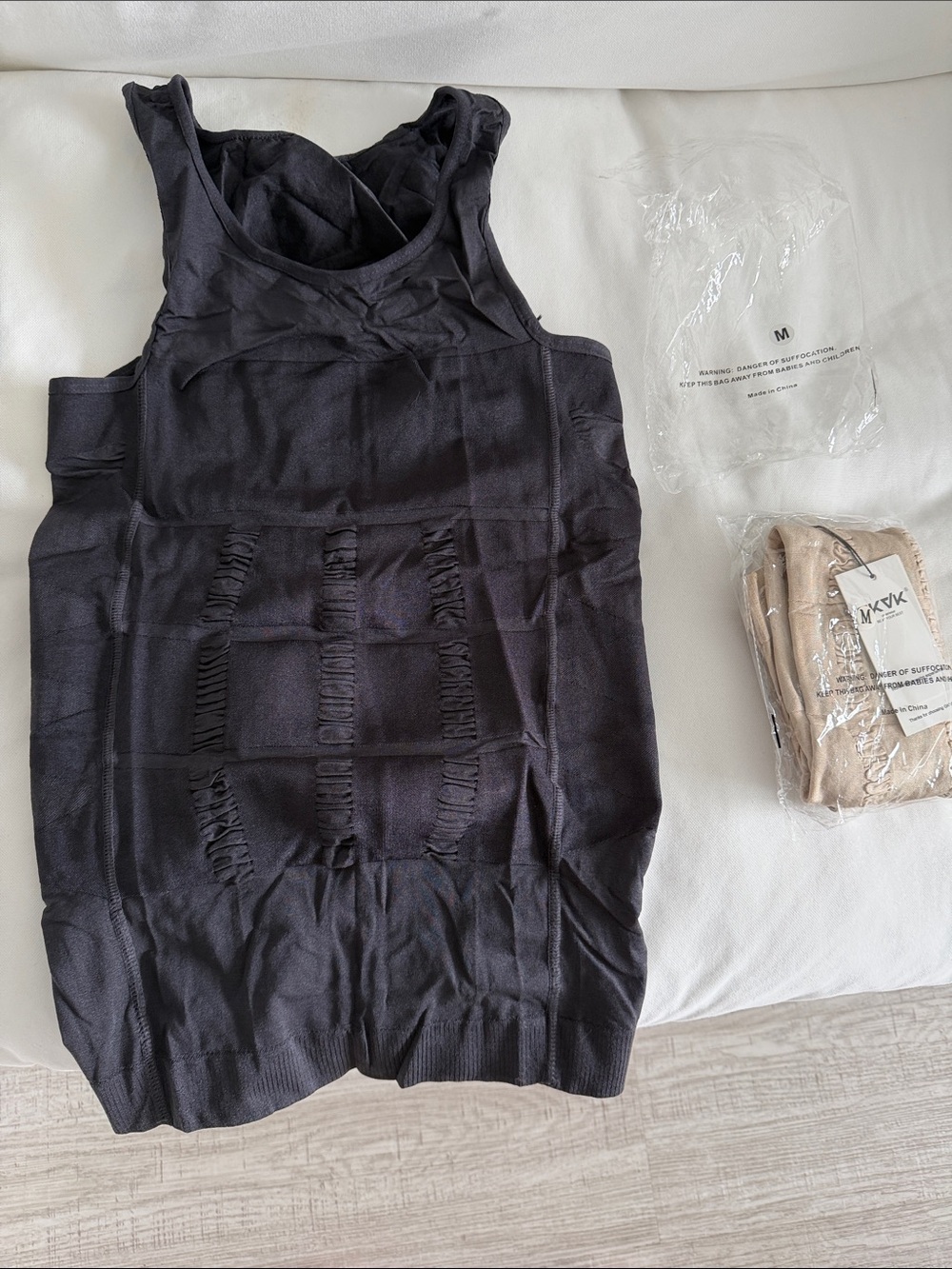 Black Sleeveless shapewear Tank Top